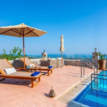 New Villa Kantifes 4 Families Or Couples With Private Pool & Bbq Kirianna Exterior photo