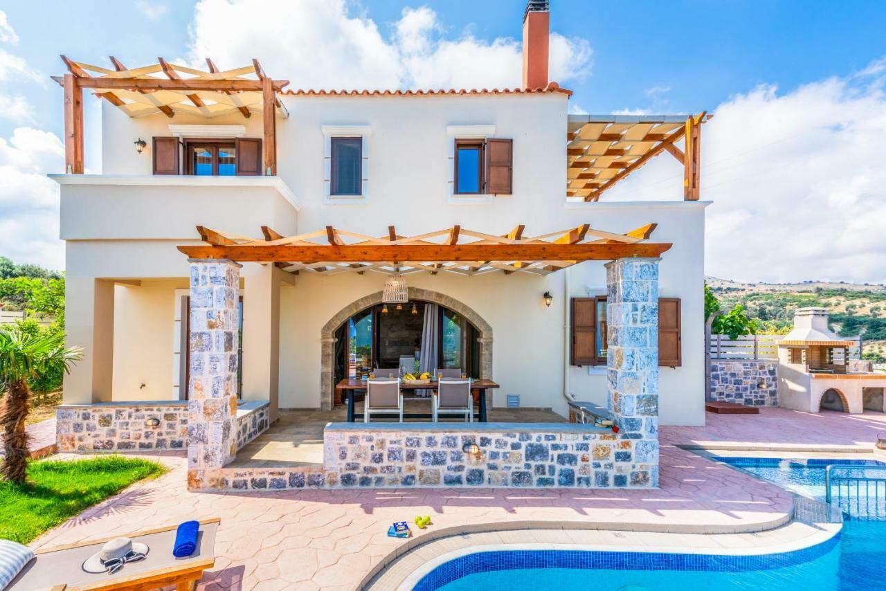 New Villa Kantifes 4 Families Or Couples With Private Pool & Bbq Kirianna Exterior photo