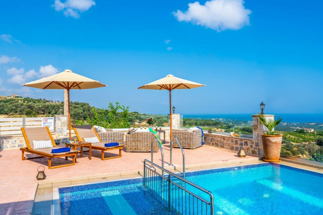 New Villa Kantifes 4 Families Or Couples With Private Pool & Bbq Kirianna Exterior photo