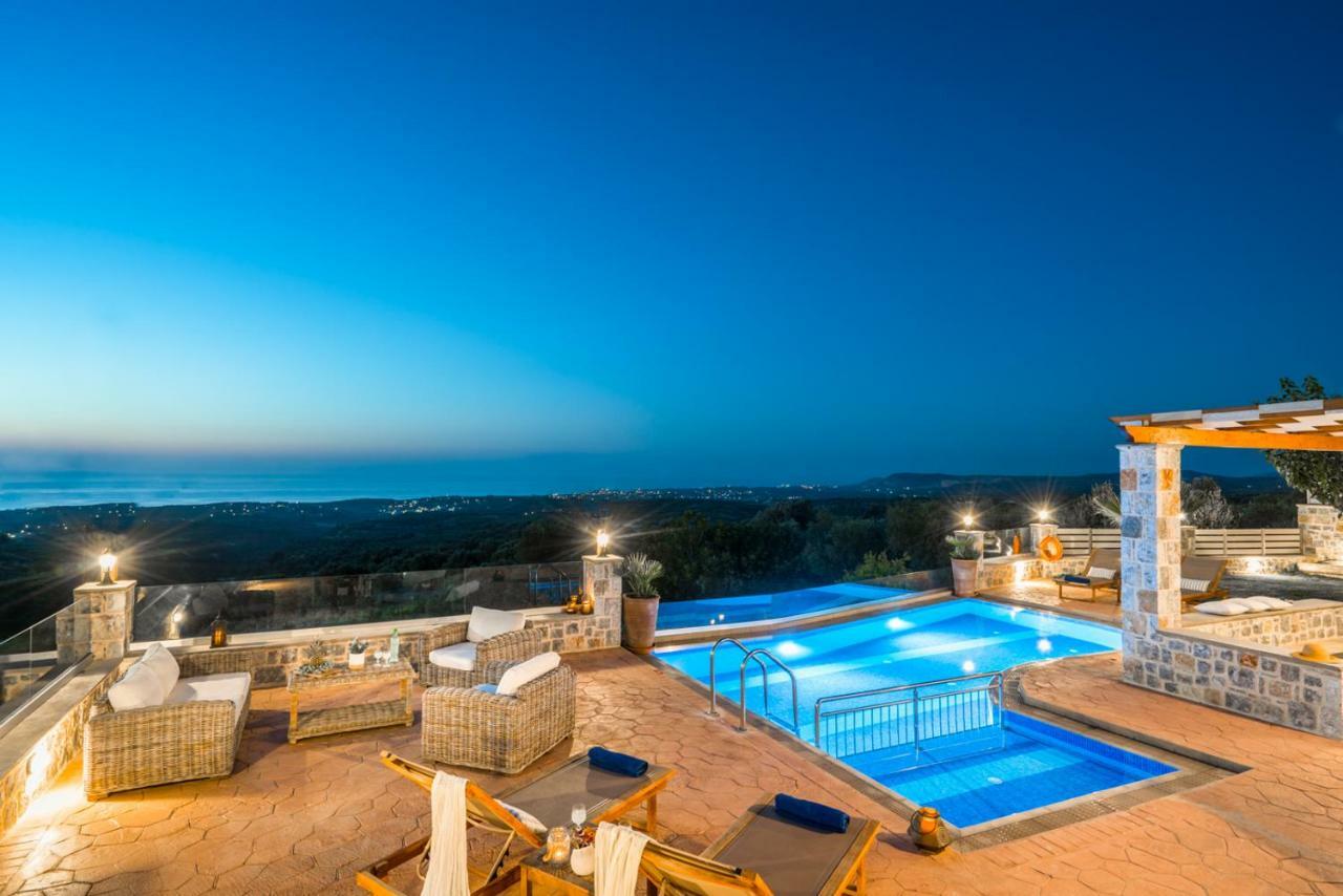 New Villa Kantifes 4 Families Or Couples With Private Pool & Bbq Kirianna Exterior photo