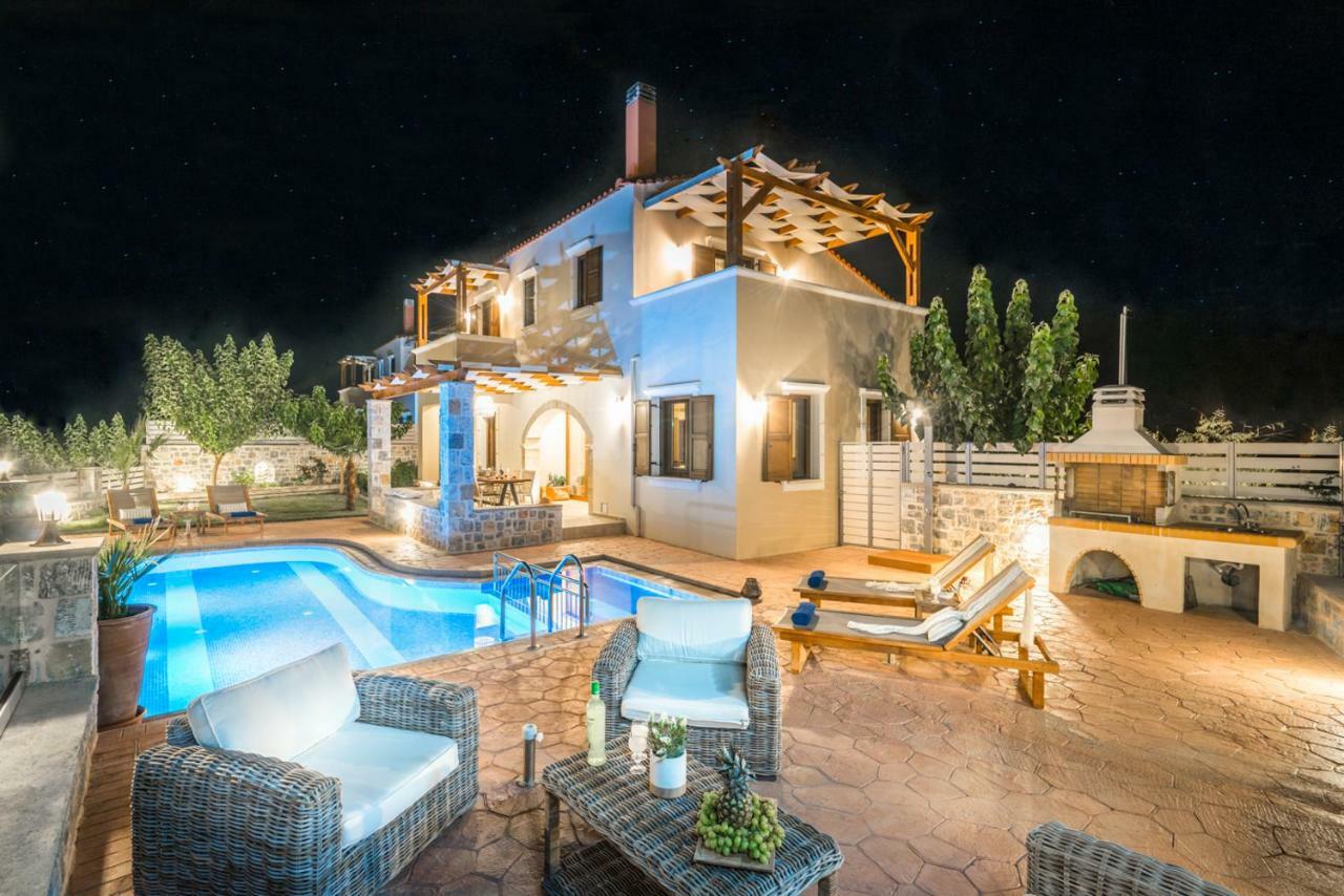 New Villa Kantifes 4 Families Or Couples With Private Pool & Bbq Kirianna Exterior photo